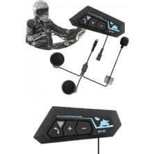 Techora Sale Yeni Nesil Dinleme ve Konuşma Özellikli Intercom Kask Kulaklığı 5.0 Bluetooth