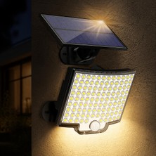 Split Solar Induction Lamp 800LM Güneş Enerjili Işık, Cob/led Teknolojisi, 360 Derece Ayarlanabi