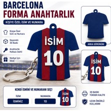 Filamel Isimli Futbol Forması Araba Anahtarlığı - Taraftara Özel Kabartmalı Aksesuar
