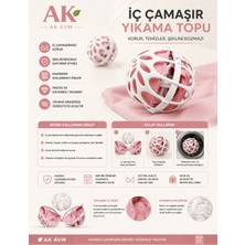 Ak Avm Sütyen Koruyucu Yıkama Topu Iç Çamaşırı Koruma Aparatı Çamaşır Makinesi Yıkama Topu
