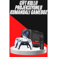 Mercora Tech Retro Video Oyunu Konsolu Android Tv El Oyun Konsolu Wıfı Taşınabilir Projeksiyon Cihazı