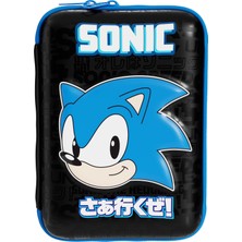 Wiggle Lisanslı Kabartmalı Kalem Çantası Sonic
