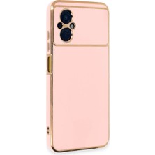 Beta Moda Hub Newface Xiaomi Poco M5 Kılıf Volet Silikon - Pembe