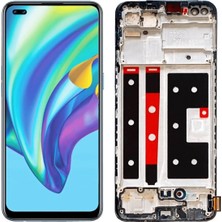 Beta Moda Hub Reno 4 Lite Ekran Dokunmatik Çıtalı Srv (Siyah)