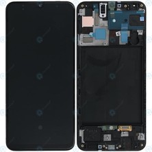 Beta Moda Hub Samsung Galaxy A50 LCD Ekran Dokunmatik Çıtalı (Si