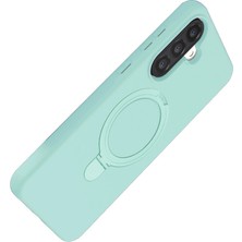 Eco Port Samsung Galaxy A17 5g Regal Magsafe Standlı Kapak - Su Yeşili