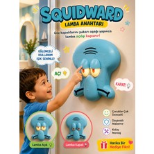 DecoForm Studio Squidward Temalı 3D Baskı Lamba Anahtarı – Çocuk Odası Dekorasyonu, Eğlenceli Işık Anahtarı