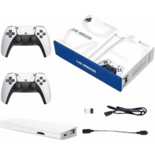 Sepetopia 2.4 Ghz Oyun Konsolu Çift Konsol 4K Ultra Hd Game Stick