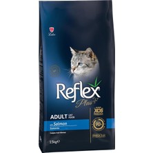 Reflex Yetişkin Kediler Için Somonlu Kedi Maması, 15 kg