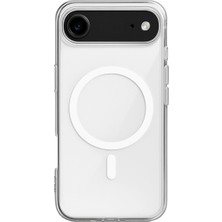 Eco Port Apple Iphone 17 Air Kılıf Magneticsafe Şeffaf Silikon - Şeffaf