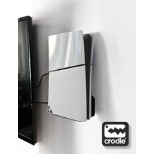 Crodle Ps5 ve Ps5 Slim Duvar Standı Yerden Tasarruf Rahat Hava Akışı Gaming Aksesuar Konsol Tutacağı