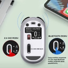 Eco Lounge Sessiz Kablosuz Mouse – Wireless Optik Mouse, Sessiz Tıklama, Ergonomik Tasarım