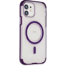 Eco Port Joko Apple Iphone 12 Hilton Magsafe Kapak - Derin Mor