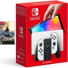 Nintendo Switch 64 GB Konsol OLED Model + Zelda Switch Oyun