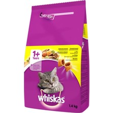 Whiskas Tavuklu ve Sebzeli Yetişkin Kuru Kedi Maması 1,4 kg