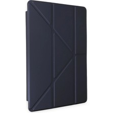 Eco Port Apple Ipad 9.7 (2018) Kılıf Kalemlikli Mars Tablet Kılıfı - Lacivert - Lacivert