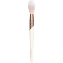 Ecotools Luxe Yumuşak Vurgulayıcı Makyaj Yüz Pudrası Fırçası, Şeffaf, Aydınlık Parıltı, Üstün Kalite
