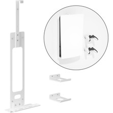 Upgraded Adjustable Console Holder Wall Mount For Ps5: Gaming Stand For 5/ps5 Slim/pro Digital Disc
