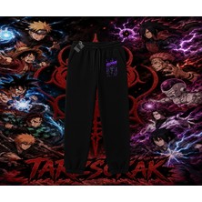 Tarzsokak Orochimaru Naruto Anime Karakter Unisex Jogger Eşofman Altı Beyaz