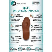 Çelik Destekli Ortopedik Tabanlık Tam Boy (1 Çift)