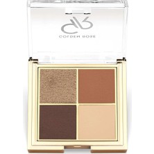 Golden Rose Quattro Eyeshadow - 04 Coffee Dream - Dörtlü Far Paleti