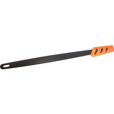 Tupperware Kavrama Hazır Küçük Üst Kazıyıcı Siyah-Turuncu Hamur Spatulası Dar