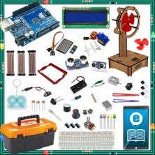 Hero Arduino ile Uyumlu Pervane Projeli Başlangıç Seti - Uno R3-80 Çeşit 281 Parça - Robotik Kodlama, Dc