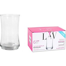 Lav Lune 6'lı Meşrubat Bardağı