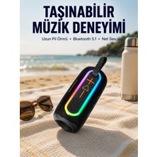 Shopwave Taşınabilir Bluetooth Hoparlör Kırmızı IP67 Su Geçirmez Yeni Nesil