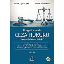 Beta Basım Yayım Uygulamalı Ceza Hukuku Cilt: 2