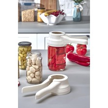 Bev Kitchen Her Boy Kavanoz Kapağına Uyumlu Kırılmaya Karşı Dayanıklı Plastik Konserve Turşu Kavanoz
