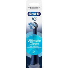 Oral-B Io Ultimate Clean Siyah Diş Fırçası Yedek Başlığı 2 Adet