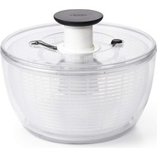 Oxo - Good Grips Süzgeç ve Kapaklı Küçük Salata Santrifüjü, Salatanın ve Otların Yıkanması ve Kurutu