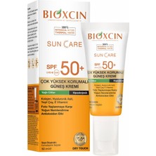 Bioxcin Sun Care Çok Yüksek Korumalı Yağlı Ciltler Için Güneş Kremi Spf 50+