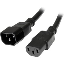 Hero 2 Metre Erkek Dişi Power Uzatma Kablosu 2 Metre C13 C14 Power Kablosu