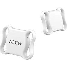 AI Cat Köpek Aicattag Tasma,kedi Tag,hayvan Takipcihazı,tag Pet Tasma Iosandroiduyumlu