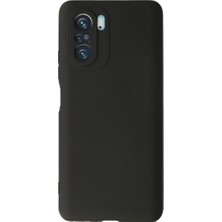 Eco Port Xiaomi Poco F3 Kılıf First Silikon - Siyah