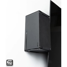 Crodle Series x Için Duvar ve Masa Altı Montaj Standı Yerden Tasarruf Sağlar Rahat Hava Akışı