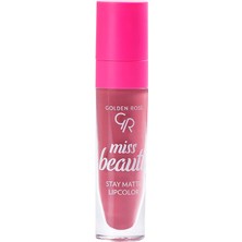 Golden Rose Miss Beauty Stay Matte Lipcolor Ruj No: 03 Rosewood