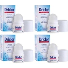 Driclor Drıclor Anti Perspirant Roll On 20 ml x 4 Adet P02052