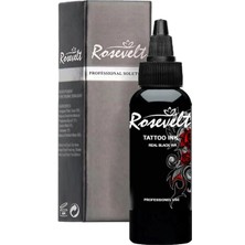 Rosevelt Dövme Boyası 1 Oz 30 ml (Siyah Çizgisel)
