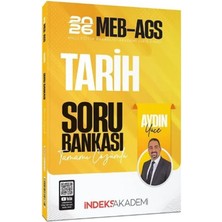 İndeks Akademi Yayıncılık 2026 Meb-Ags Tarih Soru Bankası Çözümlü