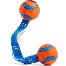 Chuckit! Ultra Duo Tug 2'li Köpek Çekiştirme Topu (Orta Boy)