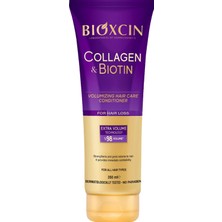 Bioxcin Collagen & Biotin Hacim Veren Saç Bakım Kremi 250 ml – Ince Telli ve Hacimsiz Saçlar Için Do