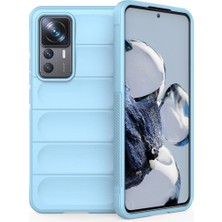 Magicool Xiaomi Mi 12T Pro Kılıf Optimum Silikon - Sky Blue