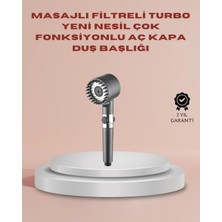 Hace Bazaar Filtreli Masaj Özellikli Duş Başlığı Aç Kapa Tuşlu