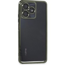 Eco Port Realme C53 Kılıf Razer Lensli Silikon - Yeşil - Yeşil