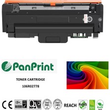 PanPrint Xerox Workcentre 3225 106R02778 Siyah Muadil Toner