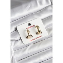 14K Gold Renk Kaplama cm Kadın Küpe