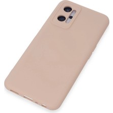 Eco Port Realme 9i 4g Kılıf Nano Içi Kadife Silikon - Pudra